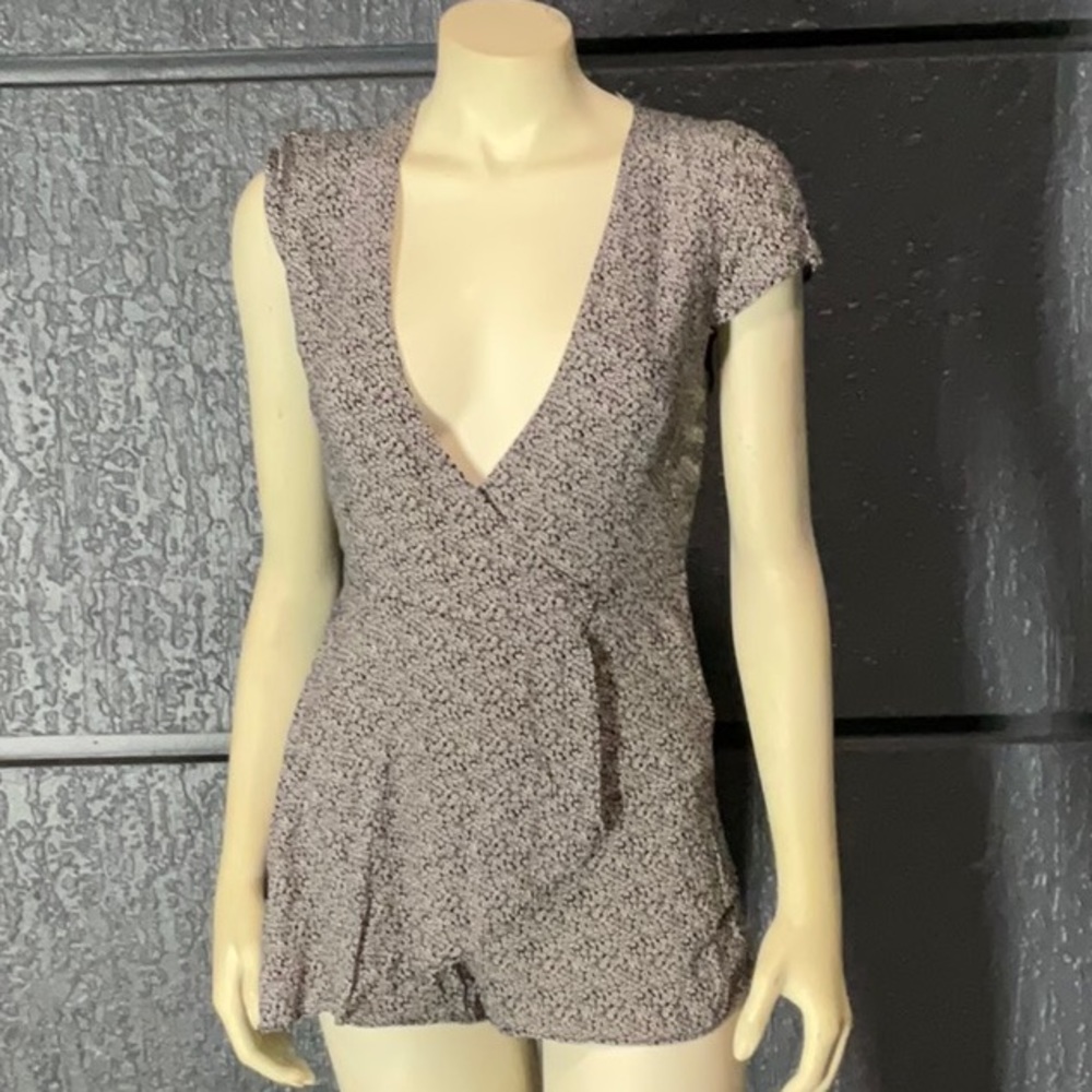 Black shorts jump suit